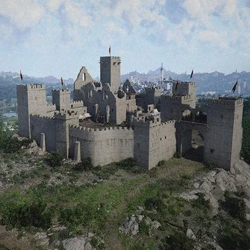 Flame Knights Castle — регион Crimson Desert